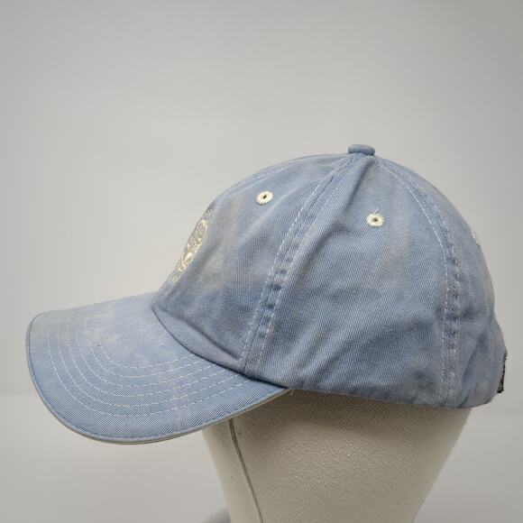 San Diego Zoo Wild Animal Park Baseball Cap Blue One Size Adjustable Denim - Picture 3 of 8